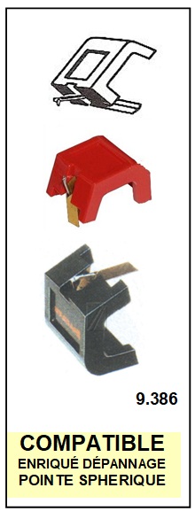 KENWOOD-N39III-POINTES-DE-LECTURE-COMPATIBLE