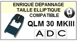 ADC<BR> QLM30MKIII QLM30 MK3 Pointe (stylus)  Elliptique <br><small>se 2015-05</small>