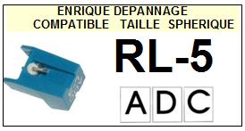 ADC RL5 RL-5 Pointe Diamant sphrique <small>13-08</small>