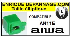 AIWA AN11E  <br>Pointe Diamant Elliptique (stylus)<small> 2015-11</small>