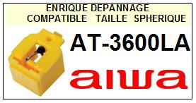 AIWA-AT3600LA AT-3600-LA-POINTES-DE-LECTURE-DIAMANTS-SAPHIRS-COMPATIBLES