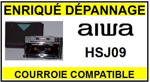 AIWA HSJ09  courroie compatible BALADEUR