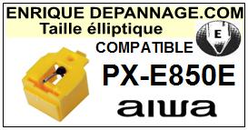 AIWA-PXE850E PXE-850E-POINTES-DE-LECTURE-DIAMANTS-SAPHIRS-COMPATIBLES