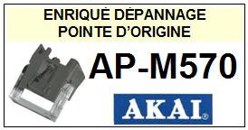 AKAI platine APM570 AP-M570 (2montage) Pointe de lecture d Origine<br> <SMALL>se+ori 2014-06</SMALL>