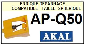AKAI<br> APQ50 AP-Q50 Pointe sphrique oour tourne-disques <BR><small>se 2015-01</small>