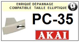 AKAI-PC35-POINTES-DE-LECTURE-DIAMANTS-SAPHIRS-COMPATIBLES