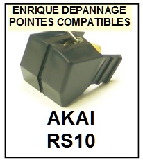 AKAI RS10  <br>Pointe Diamant <b>sphrique</b> (sphrical stylus)<small> 2017 JUIN</small>
