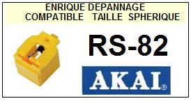 AKAI RS82 RS-82 Pointe Diamant sphrique <BR><small>se 2014-01</small>
