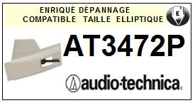 AUDIO TECHNICA-AT3472P-POINTES-DE-LECTURE-DIAMANTS-SAPHIRS-COMPATIBLES