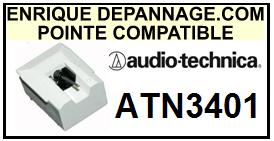 AUDIO TECHNICA-ATN3401-POINTES-DE-LECTURE-DIAMANTS-SAPHIRS-COMPATIBLES