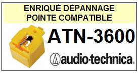 AUDIO TECHNICA-ATN3600 ATN-3600-POINTES-DE-LECTURE-DIAMANTS-SAPHIRS-COMPATIBLES