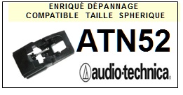 AUDIO TECHNICA ATN52  <br>Pointe Diamant sphrique (<b>sphrical stylus</b>)<small> 2017-01</small>