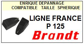 BRANDT-LIGNE FRANCE P125-POINTES-DE-LECTURE-DIAMANTS-SAPHIRS-COMPATIBLES
