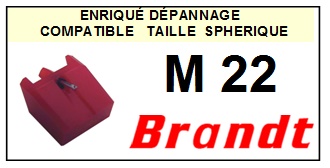 BRANDT-M22-POINTES-DE-LECTURE-DIAMANTS-SAPHIRS-COMPATIBLES