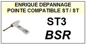 BSR<br> Platine ST3  Pointe Compatible diamant rversible (stro/stro) <br><small> 2015-03</small>