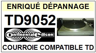 CONTINENTAL EDISON  ST10J  ST-10J  Courroie Compatible Tourne-disques