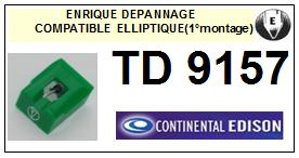CONTINENTAL EDISON-TD9157 (1MONTAGE)-POINTES-DE-LECTURE-DIAMANTS-SAPHIRS-COMPATIBLES