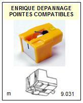 CONTINENTAL EDISON-TD9352.  TD-9352 (2MONTAGE)-POINTES-DE-LECTURE-DIAMANTS-SAPHIRS-COMPATIBLES