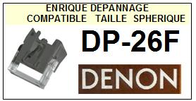 DENON-DP26F  DP-26F-POINTES-DE-LECTURE-DIAMANTS-SAPHIRS-COMPATIBLES