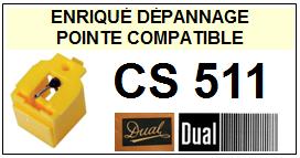 DUAL-CS511-POINTES-DE-LECTURE-DIAMANTS-SAPHIRS-COMPATIBLES