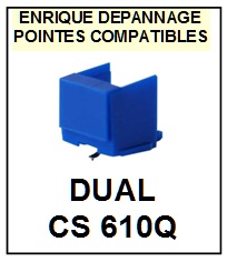 DUAL-CS610Q-POINTES-DE-LECTURE-DIAMANTS-SAPHIRS-COMPATIBLES