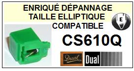 DUAL-CS610Q-POINTES-DE-LECTURE-DIAMANTS-SAPHIRS-COMPATIBLES