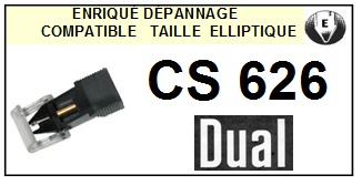 DUAL-CS626-POINTES-DE-LECTURE-DIAMANTS-SAPHIRS-COMPATIBLES