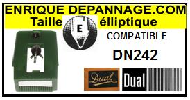 DUAL-DN242-POINTES-DE-LECTURE-DIAMANTS-SAPHIRS-COMPATIBLES