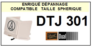 DUAL-DTJ301  DTJ-301-POINTES-DE-LECTURE-DIAMANTS-SAPHIRS-COMPATIBLES