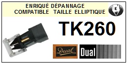 DUAL-TK260-POINTES-DE-LECTURE-DIAMANTS-SAPHIRS-COMPATIBLES