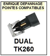 DUAL-TK260-POINTES-DE-LECTURE-DIAMANTS-SAPHIRS-COMPATIBLES