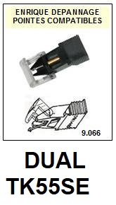 DUAL-TKS55E-POINTES-DE-LECTURE-DIAMANTS-SAPHIRS-COMPATIBLES