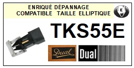 DUAL-TKS55E-POINTES-DE-LECTURE-DIAMANTS-SAPHIRS-COMPATIBLES