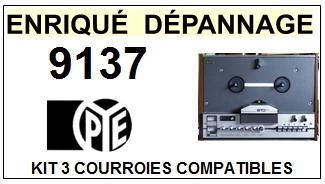 DUX 9137  kit 3 Courroies Compatibles Magn�tophone