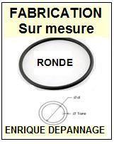 DYNACORD  IST102  Courroie Compatible Tourne-disques