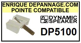 DYNAMIC SPEAKER-DP5100-POINTES-DE-LECTURE-DIAMANTS-SAPHIRS-COMPATIBLES