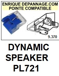 DYNAMIC SPEAKER-PL721-POINTES-DE-LECTURE-DIAMANTS-SAPHIRS-COMPATIBLES