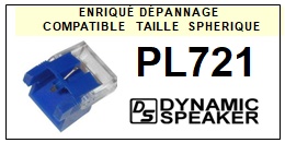 DYNAMIC SPEAKER-PL721-POINTES-DE-LECTURE-DIAMANTS-SAPHIRS-COMPATIBLES