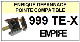 EMPIRE-999TEX 999 TE/X-POINTES-DE-LECTURE-DIAMANTS-SAPHIRS-COMPATIBLES