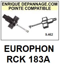 EUROPHON-RCK183A-POINTES-DE-LECTURE-DIAMANTS-SAPHIRS-COMPATIBLES