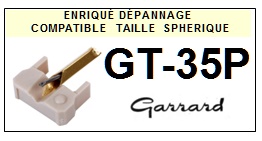 GARRARD-GT35P  GT-35P-POINTES-DE-LECTURE-DIAMANTS-SAPHIRS-COMPATIBLES