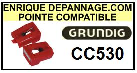 GRUNDIG-CC530-POINTES-DE-LECTURE-DIAMANTS-SAPHIRS-COMPATIBLES