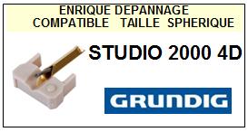 GRUNDIG-STUDIO 2000 4D-POINTES-DE-LECTURE-DIAMANTS-SAPHIRS-COMPATIBLES