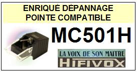 HIFIVOX VOIX DE SON MAITRE-MC501H-POINTES-DE-LECTURE-DIAMANTS-SAPHIRS-COMPATIBLES