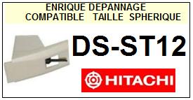 HITACHI-DSST12 DS-ST12-POINTES-DE-LECTURE-DIAMANTS-SAPHIRS-COMPATIBLES