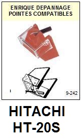 HITACHI-HT20S  HT-20S-POINTES-DE-LECTURE-DIAMANTS-SAPHIRS-COMPATIBLES