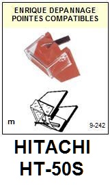 HITACHI-HT50S  HT-50S-POINTES-DE-LECTURE-DIAMANTS-SAPHIRS-COMPATIBLES