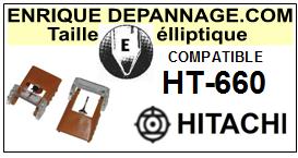 HITACHI-HT660 HT-660-POINTES-DE-LECTURE-DIAMANTS-SAPHIRS-COMPATIBLES