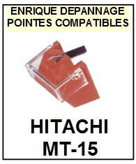 HITACHI-MT15 MT-15-POINTES-DE-LECTURE-DIAMANTS-SAPHIRS-COMPATIBLES