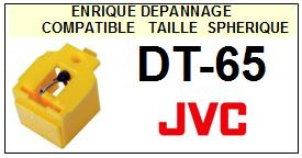 JVC-DT65 DT-65-POINTES-DE-LECTURE-DIAMANTS-SAPHIRS-COMPATIBLES